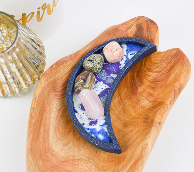 Sculpey Premo™ and Sculpey Souffle™ Crescent Moon Dish