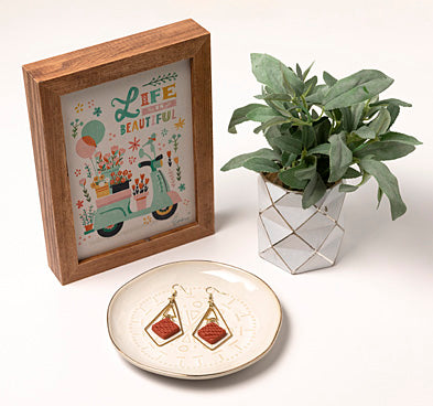 Sculpey Soufflé™ Faux Knit Earrings