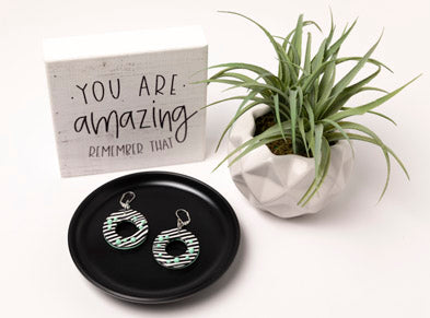 Sculpey Premo™ Stripe & Pop Earrings