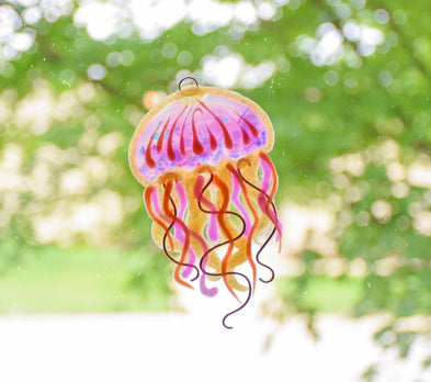 Liquid Sculpey® Jellyfish Suncatcher