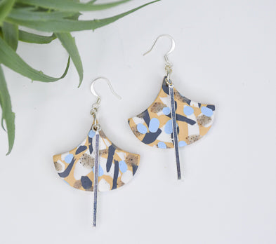 Sculpey Premo™ Terrazzo Moroccan Earrings