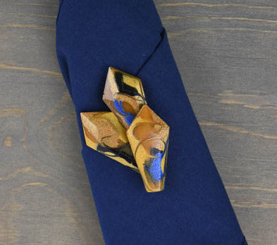 Liquid Sculpey® Faceted Crystal Brooch