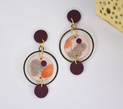 Sculpey Premo™ Unique Multiples Pebble Earrings