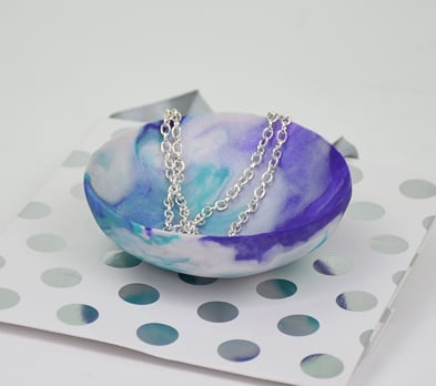 Sculpey III® Marbled Ring Dish