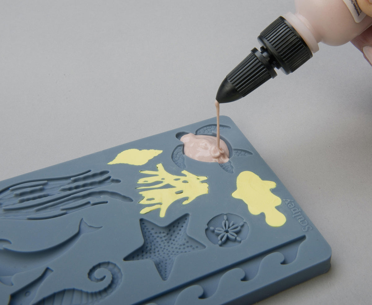 Sculpey Tools™ Oven-Safe Molds:  Sea Life