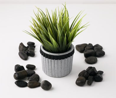 Original Sculpey® and Liquid Sculpey® Fluted Planter