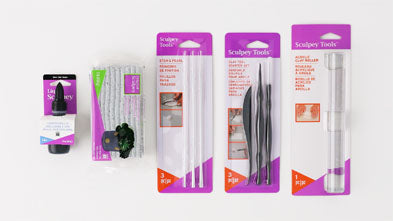 Original Sculpey® and Liquid Sculpey® Fluted Planter