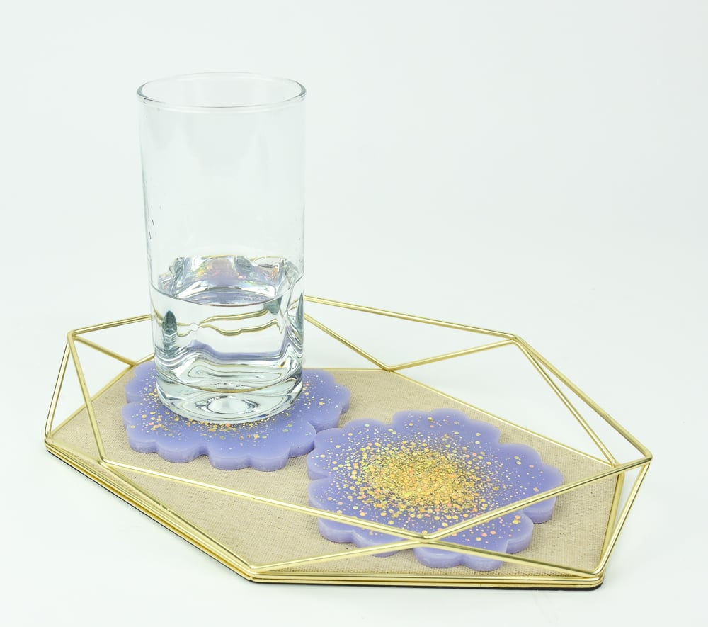 Liquid Sculpey® Flower Coasters