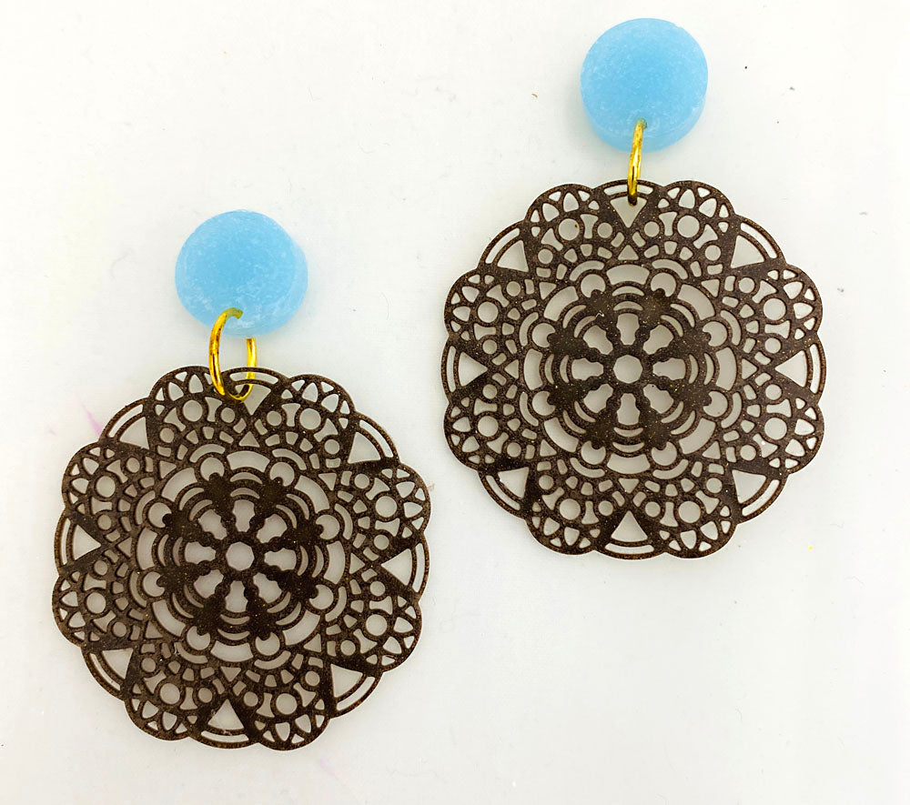 Liquid Sculpey® Lace Earrings