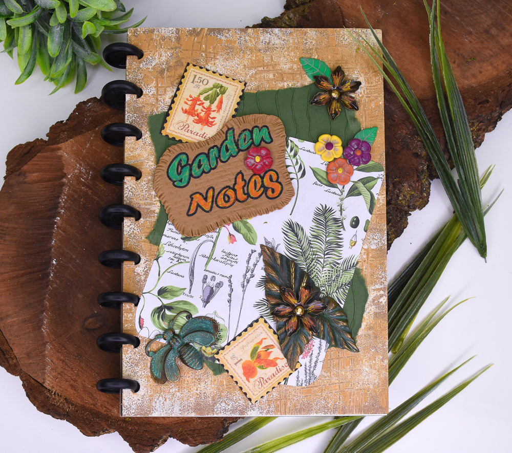 Sculpey Soufflé™ Multimedia Garden Notes  Journal