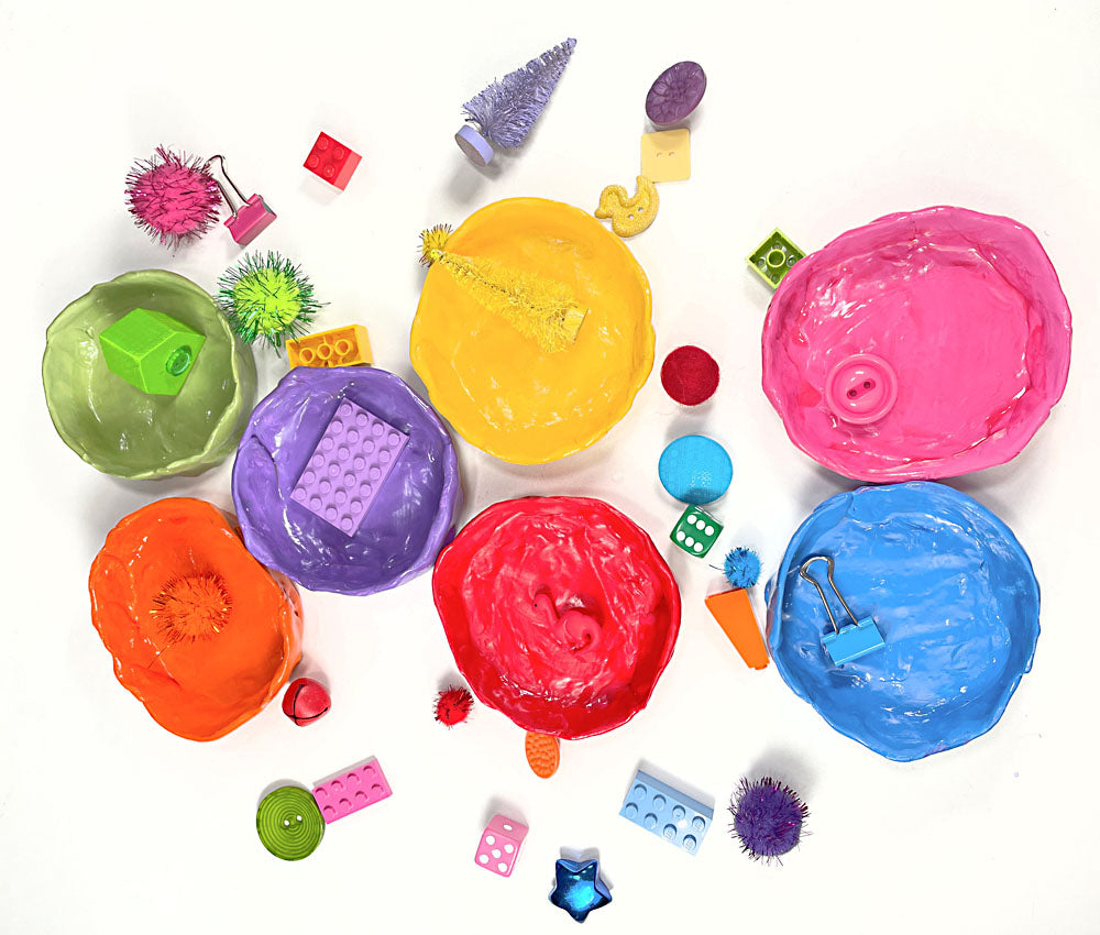 Original Sculpey® Colored Clay Bowls for Sorting