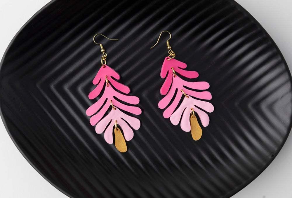 Liquid Sculpey® Stacked Dangle Earrings