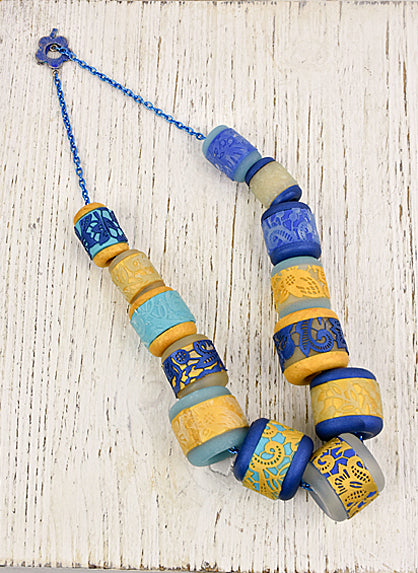 Liquid Clay Challenge: Hollow Bead Necklace