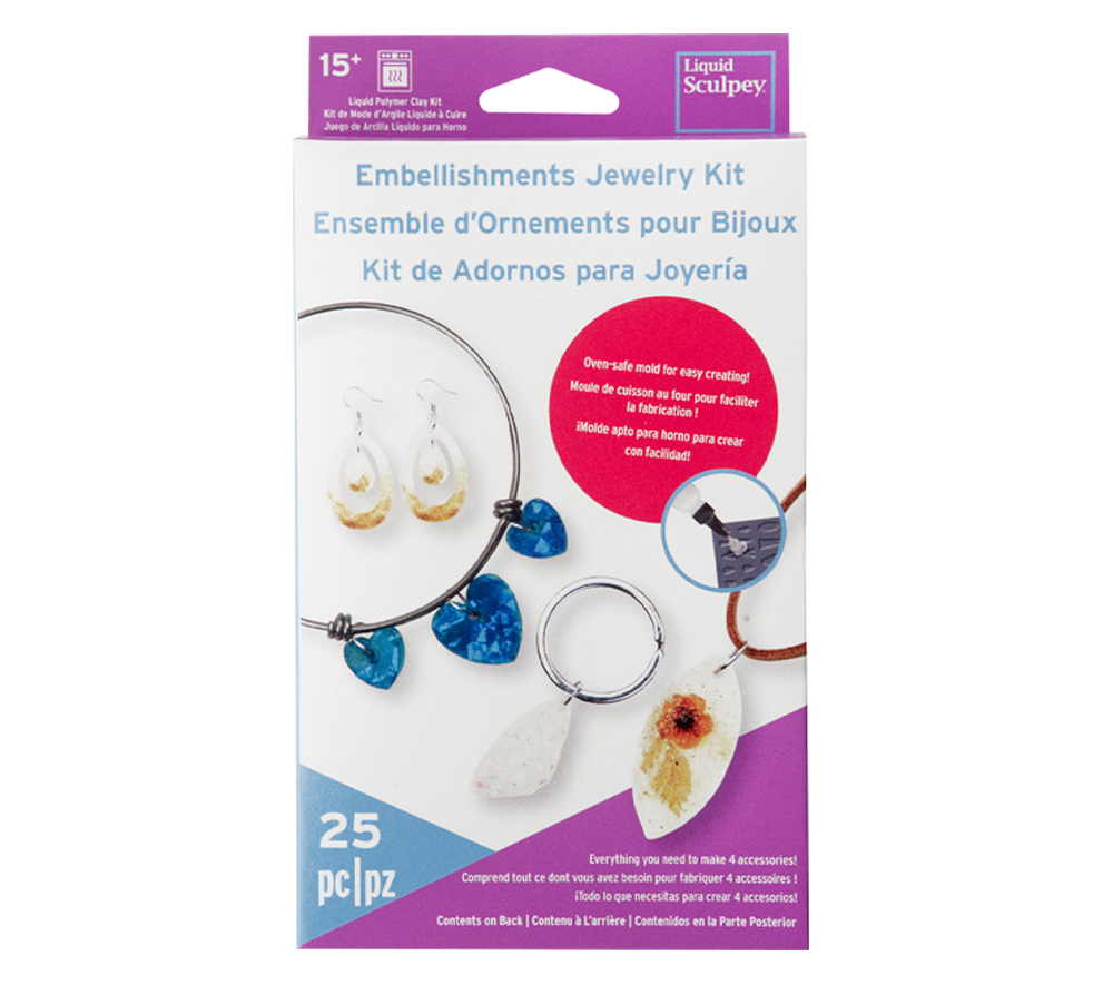Liquid Sculpey® Embellishments Jewelry Kit packaging