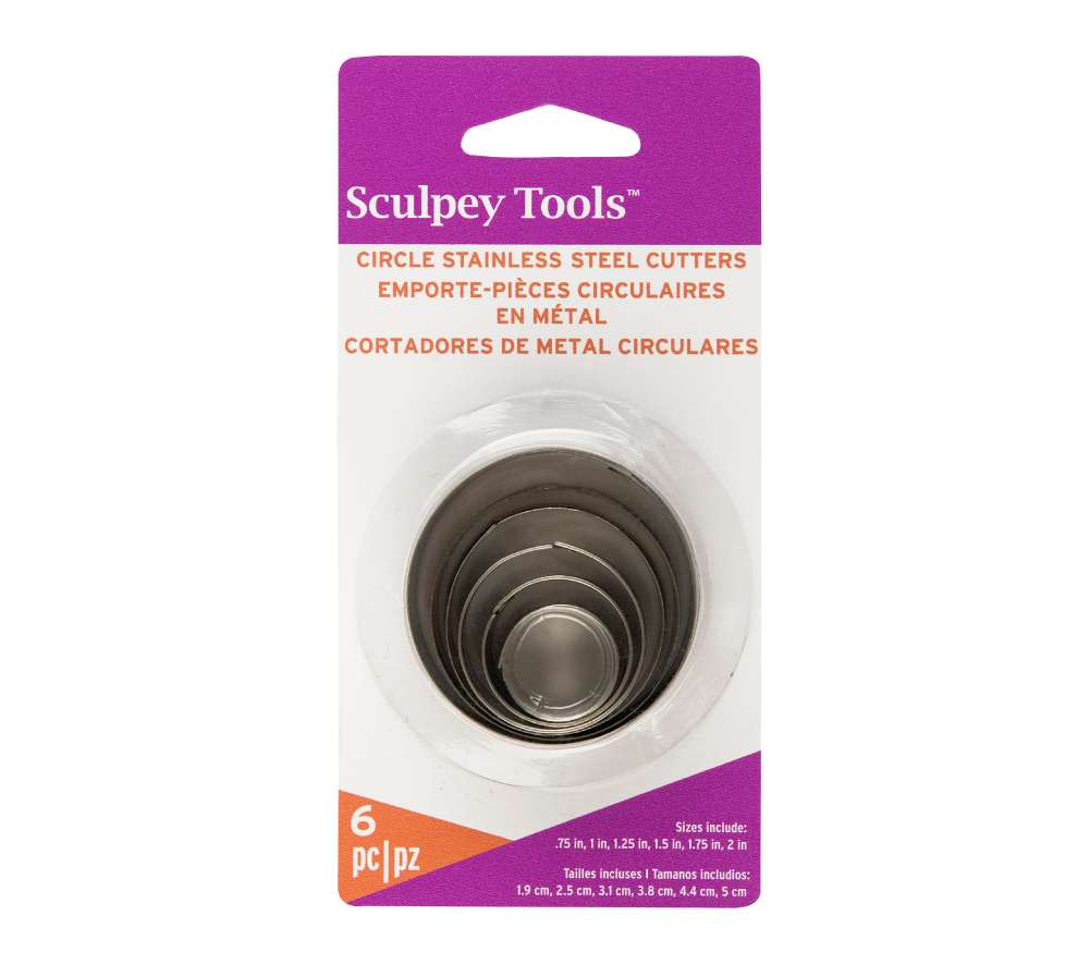 Sculpey Tools™ Graduated Cutters: Circle, 6 pc