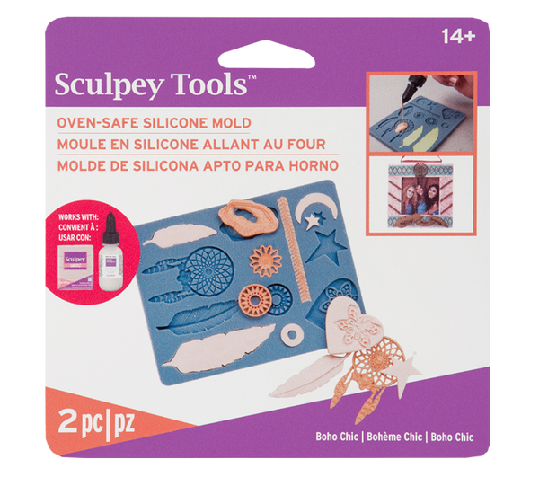 8 Pack: Sculpey Tools Oven-Safe Silicone Jewel Mold, Size: 3.75 x 7.87, Blue