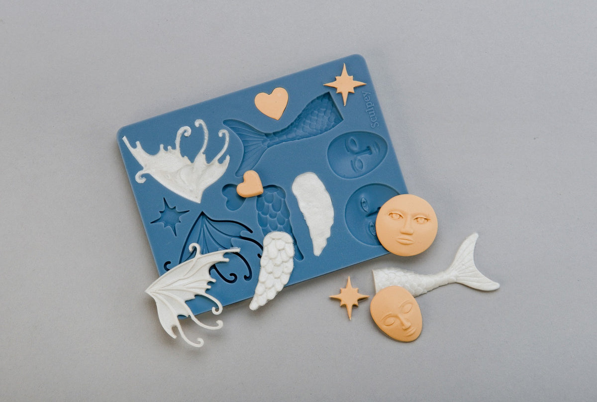 Sculpey Tools™ Oven-Safe Molds: Whimsy