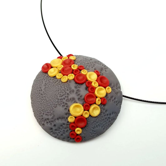 Premo Cayenne Bubble Pendant