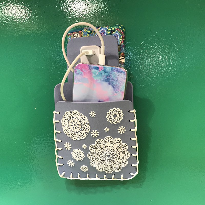 Soufflé Cell Phone Charger Pocket