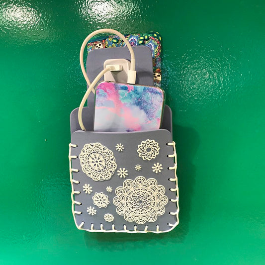 Soufflé Cell Phone Charger Pocket
