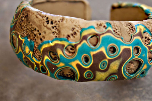 Sculpey Soufflé Ancient World Bracelet