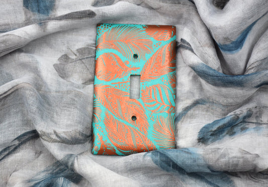 Sculpey III Silkscreened Lightswitch Cover