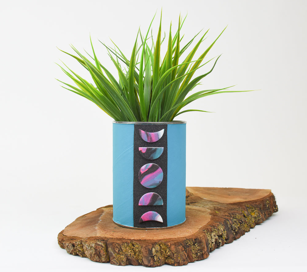 Final image for Sculpey III® Coffee Can Planter