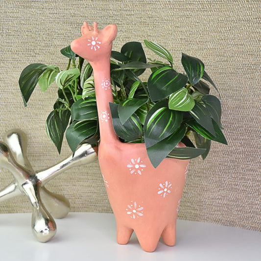 Sculpey Model Air® Clay Terra Cotta Giraffe Planter