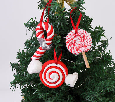 Sculpey III® Wrapped Candy Ornament