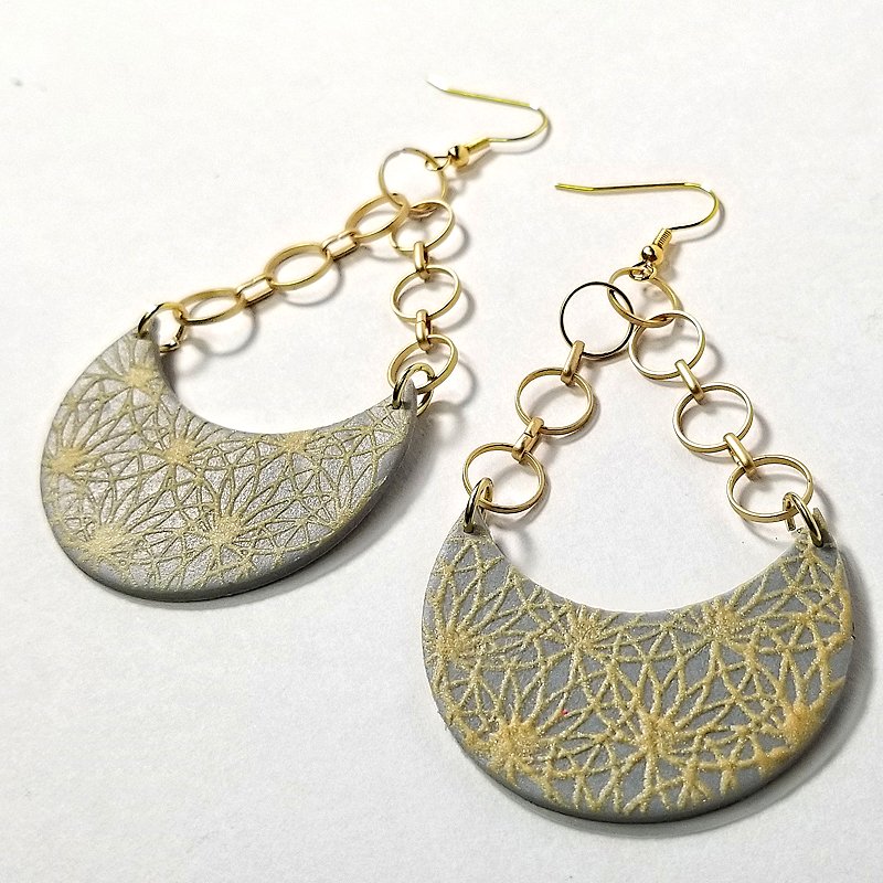Liquid Sculpey® Dimensional Silkscreened Earrings