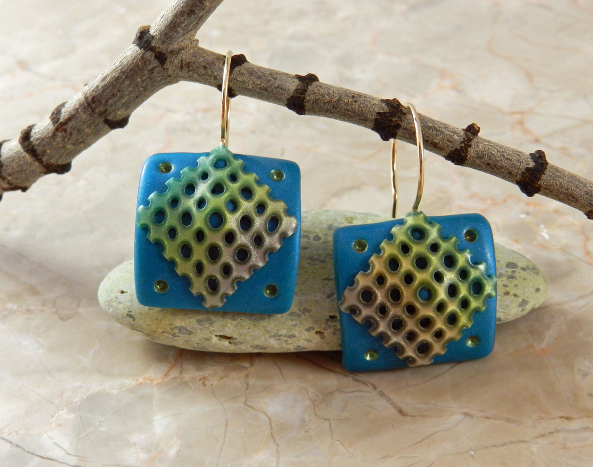 Sculpey Premo™ Lace Earrings