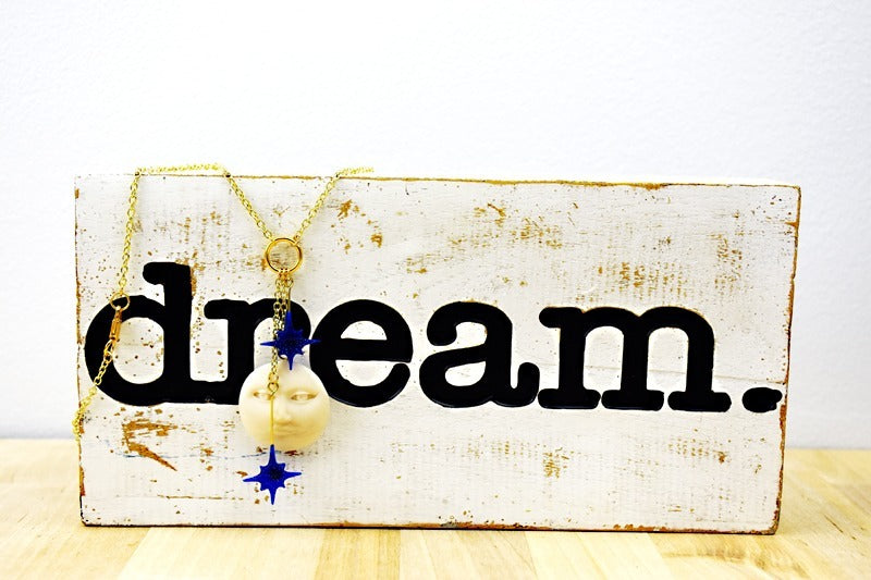 Sculpey Premo™ and Liquid Sculpey® Combine to Create a Moonlight Necklace