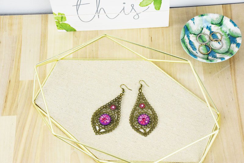 Sculpey Souffle™ Metal Filigree Earrings