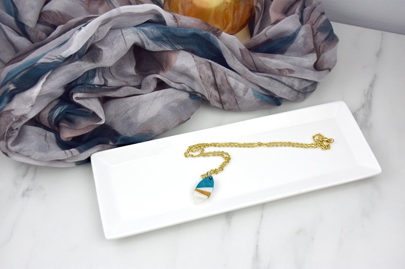 Liquid Sculpey Modern Striped Pendants