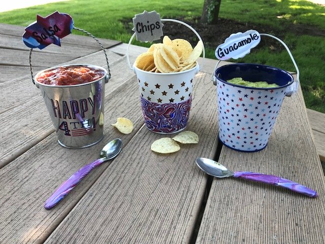 DIY Patriotic BBQ Tags