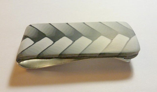 premo! Herringbone Money Clip