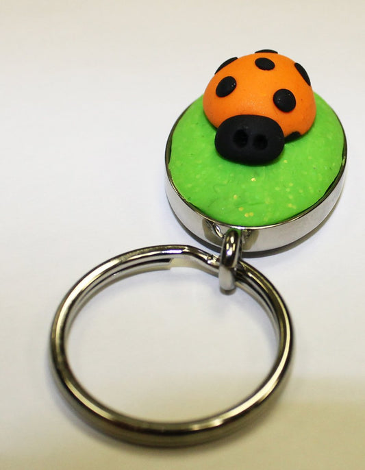 Sculpey® III Lady Bug Back Pack Charm