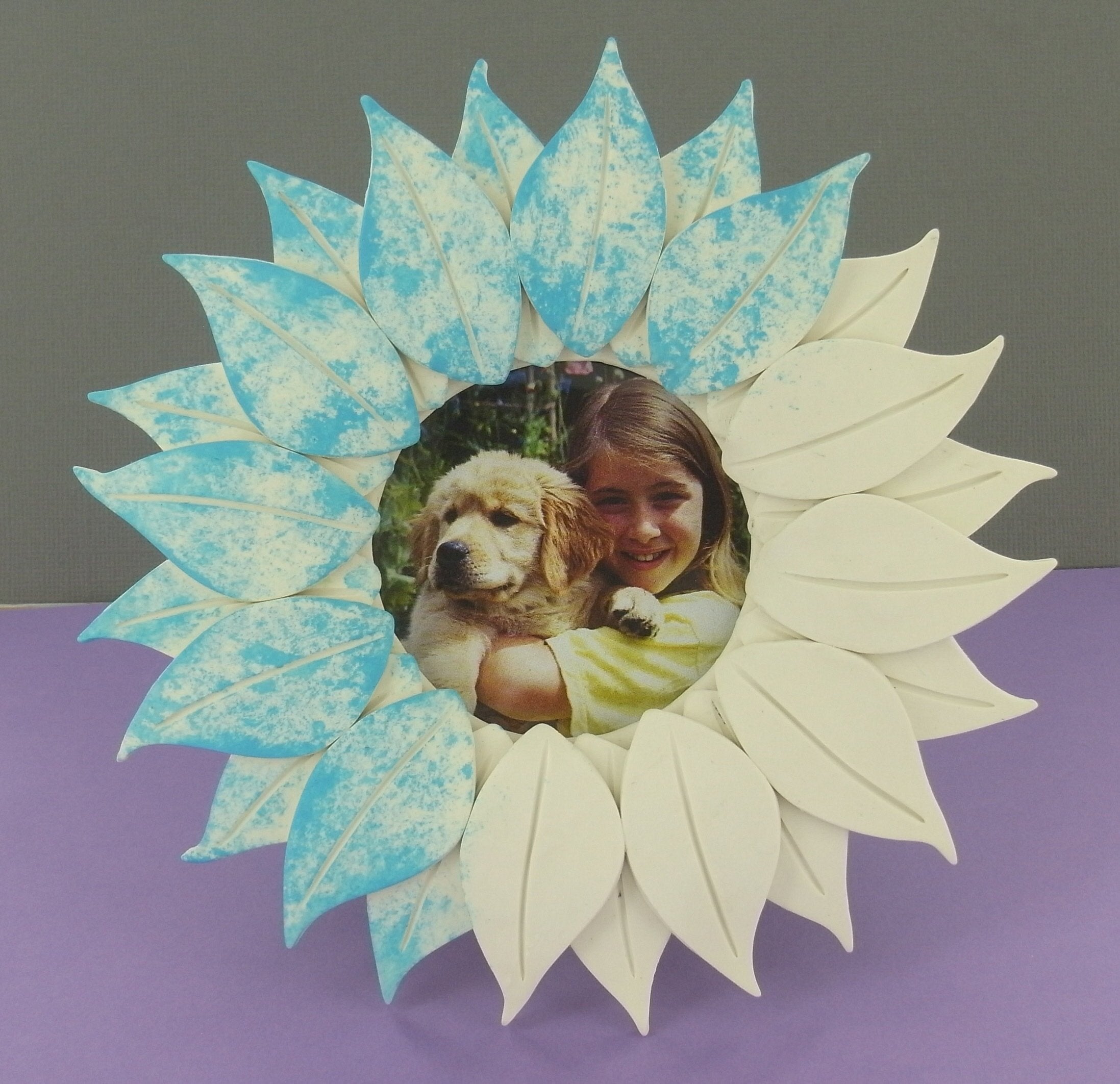 Spflower Frame Original Sculpey Flower Frame