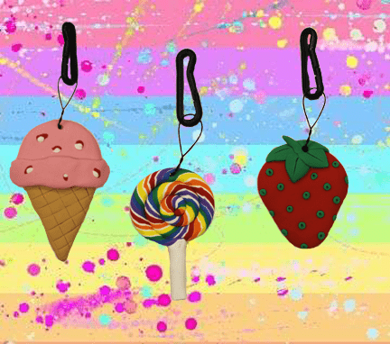 Sculpey® Bake Shop Girls Backpack Charms