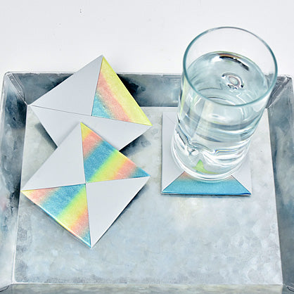 Sculpey Premo™ and Sculpey Soufflé™ Glamor & Concrete Coasters