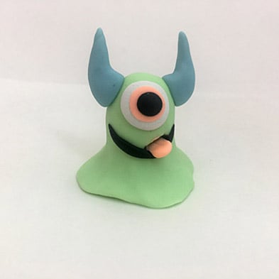 Glow in the Dark Sculpey® Glow Monster