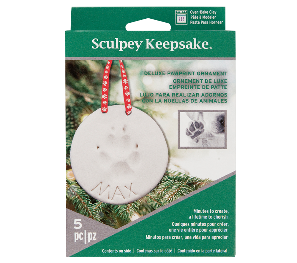 Sculpey Keepsake® Deluxe Pawprint Kit packaging