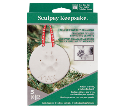 Sculpey Keepsake® Deluxe Pawprint Kit packaging