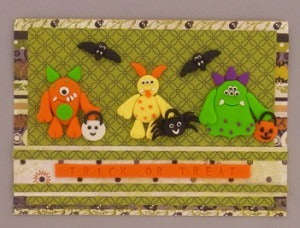 Sculpey III Halloween Card