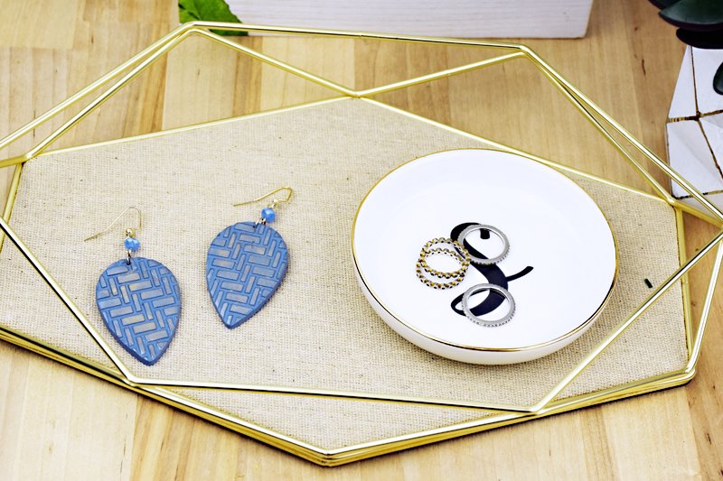 Sculpey Soufflé™ Patterned Earrings