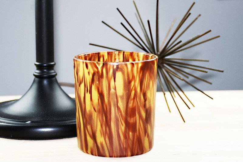 Sculpey Premo™ Amber Faux Tortoiseshell Votive