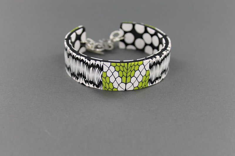 Premo! Ikat Cuff Bracelet