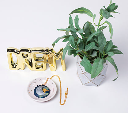 Liquid Sculpey® and Sculpey Premo™ Moon Pendant