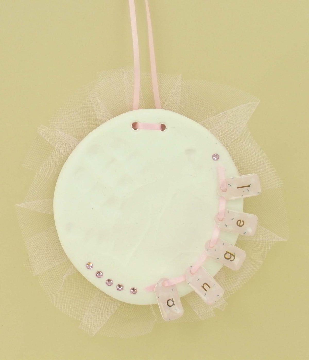 Sculpey Keepsake Handprint Ornament – Ballerina Baby Girl