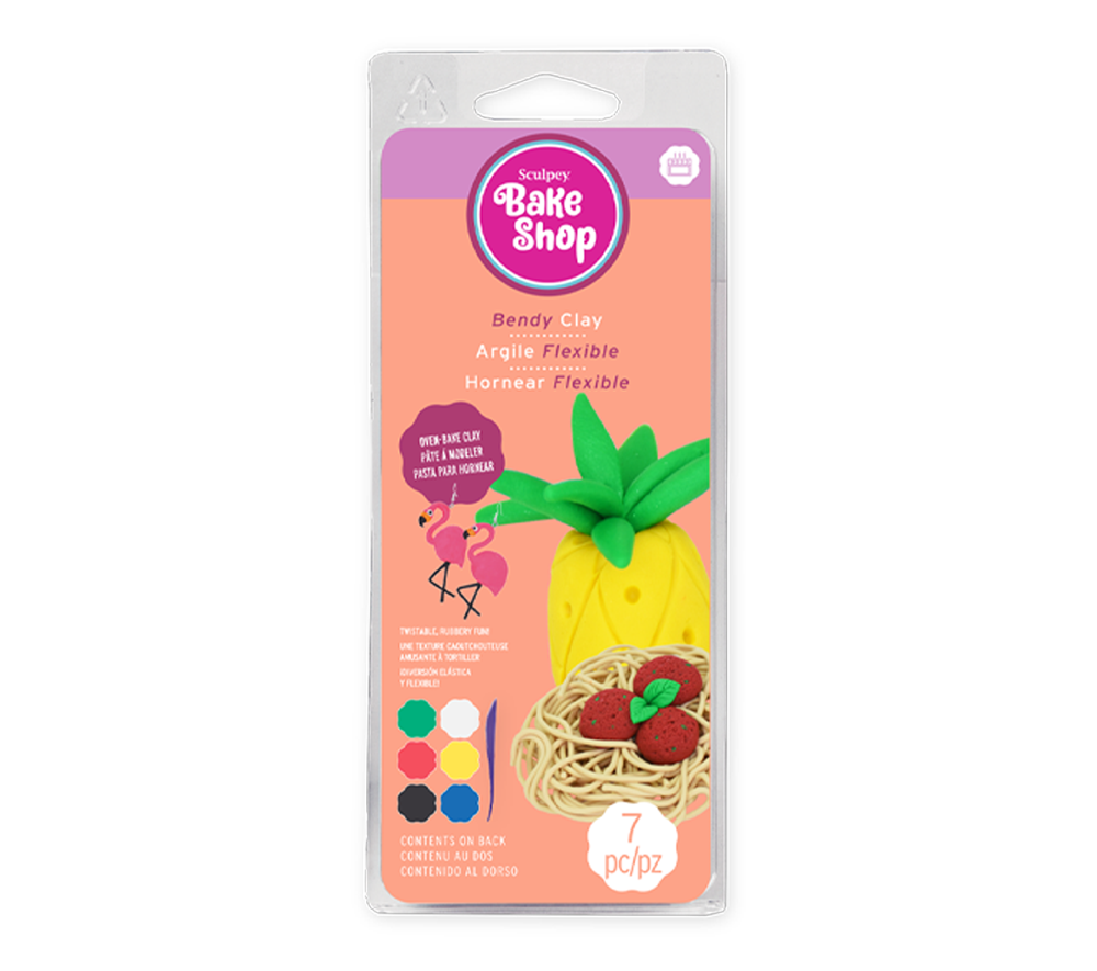 Sculpey Bake Shop® Bendy Multi-pack 7 pc